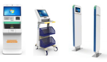 浙江鈞普科技股份有限公司logo  展位號：1A196   IOTE2020第十四屆物聯網展&middot;深圳站   智能圖書管理系統